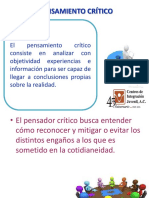 Pensamiento Critico