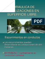 01 Hidraulica de Canalizaciones en Superficie Libre