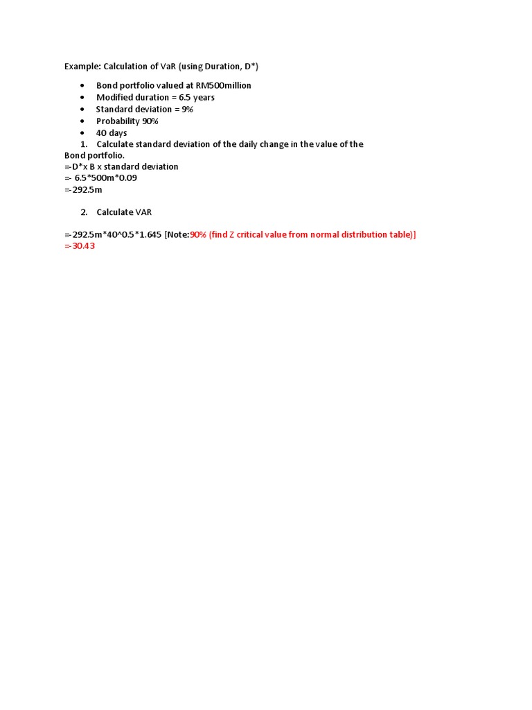 9) 20.12.17 ExampleVaR | PDF | Business | Technology & Engineering