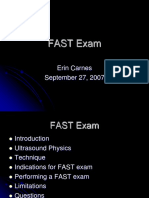 FAST Exam: Erin Carnes September 27, 2007