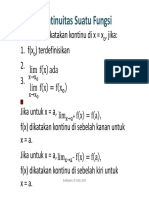 Kontinuitas Fungsi PDF