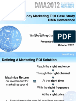 Disney Marketing Analytics Optimization