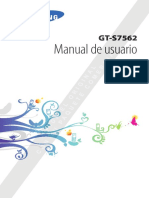 Manual Samsung Galaxy S Duos S7562 - Spanish PDF