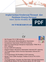 Implementasi Kredensial Dan Penilaian Kinerja Perawat Sesuai Akreditasi Versi 2012 PDF