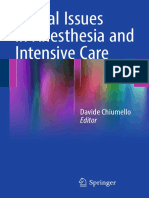 Topical Issues in Anesthesia 2016
