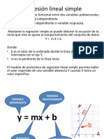 Regresión Lineal Simple