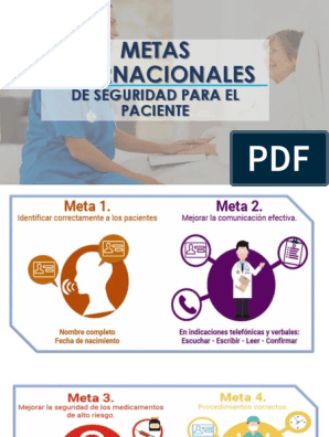Acciones Esenciales para La Seguridad Del Paciente | PDF | Enfermería |  Doctorado