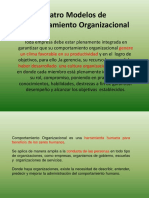 03 02 18 Cuatro Modelos de Comportamiento Organizacional