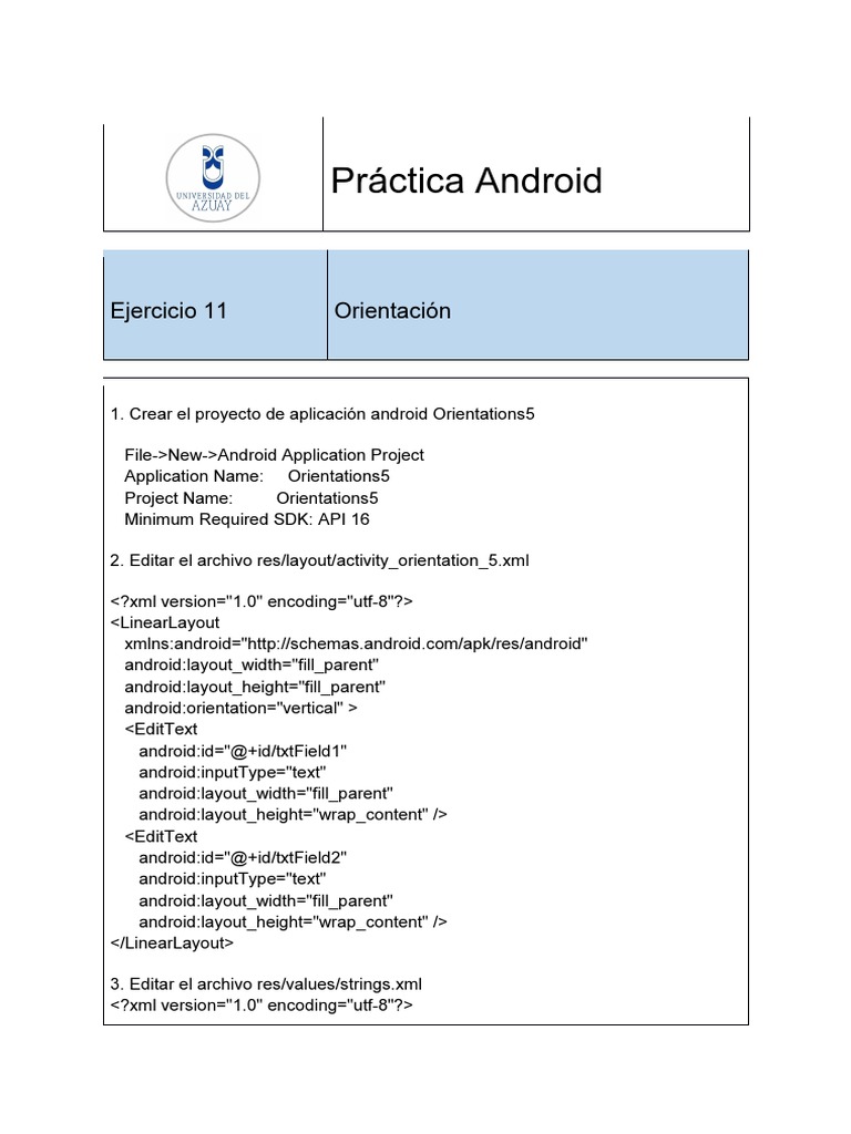 Android App Orientation Handling Guide | PDF | Computers