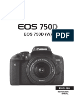 EOS 750D Instruction Manual En