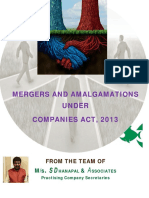 Mergers and Amalgamations Under Companies Act, 2013: From The Team of
