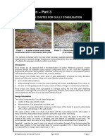 Design of Rock Chutes for Gully Stabilisation (Gully Erosion Part 3)