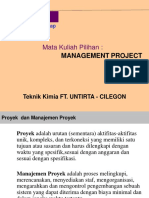 Manajemen Proyek - I