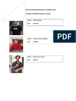 Daftar Anggota Kelompok