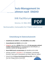 Datenschutz Management DSGV