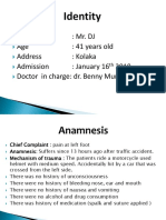 MR DG Jumaing 41yo Susp. Open Fracture Left Tibia Fibula