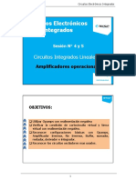 04) Circuitos Integrados Lineales (Sesion 4-5) Amplificadores Operacionales