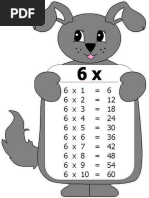 Plantilla Tabla De Unidades Pdf