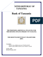 Resettlement Policy Framework for Hfp