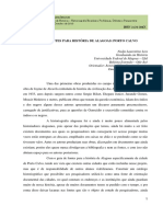 Nadja Laurentino Lira - Guia de Fontes para História de Alagoas, Porto Calvo (Texto)