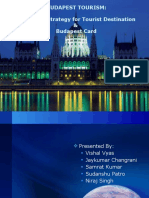 Budapest Tourism: Marketing Strategy For Tourist Destination & Budapest Card