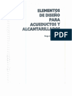 Elementos de Diseo Para Acueductos y Alcantarillados Ricardo Alfredo Lopez Cualla