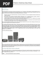 Cisco Nexus 9500 Platform Switches Data Sheet