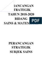 Cover Depan Fail Perancangan Strategik 2018-2020