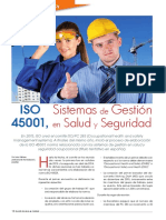 Julio 2014, Revista Normas y Calidad No 101 – ISO 45001