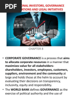INSTITUTIONAL INVETSORS, GOVERNANCE ORGANIZATIONS AND LEGAL INITIATIVES.ppt.pptx