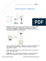 Separaciones Quimicas