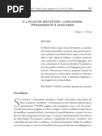 vi. VEREZA, Solange. O lócus da metáfora linguagem, pensamento e discurso.pdf