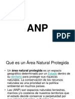 11 Clase de Àreas Naturale Protegidas