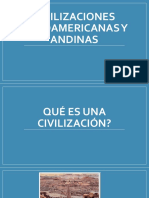 Civilizaciones Mesoamericanas y Andinas en