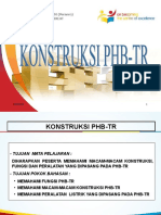 Konstruksi PHB TR