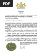 Governor Wolf Proclamation -- Earth Day 2018