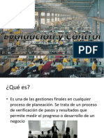 Evaluacion y Control