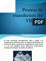 Proceso de Manufactura - VIDRIO