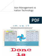 Info Management vs Info Tech