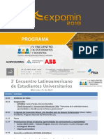 Programa · Encuentro Latinoamericano de Estudiantes Universitarios[1][1][1]