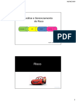 Análise e Gerenciamento de Riscos