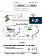 II BIM - 1ero. - FIS - Guía Nº 4 - Estática - Equilibrio.doc