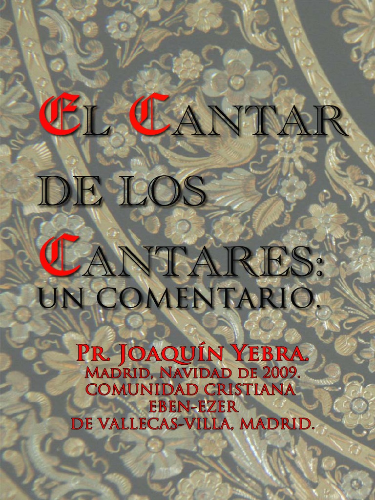 El Cantar De Los Cantares Biblia Catolica