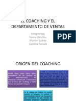 El Coaching y El Departamento de Ventas