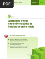 Aula 03 - Abordagens Críticas Sobre o Livro Didático de Literatura Do Ensino Médio