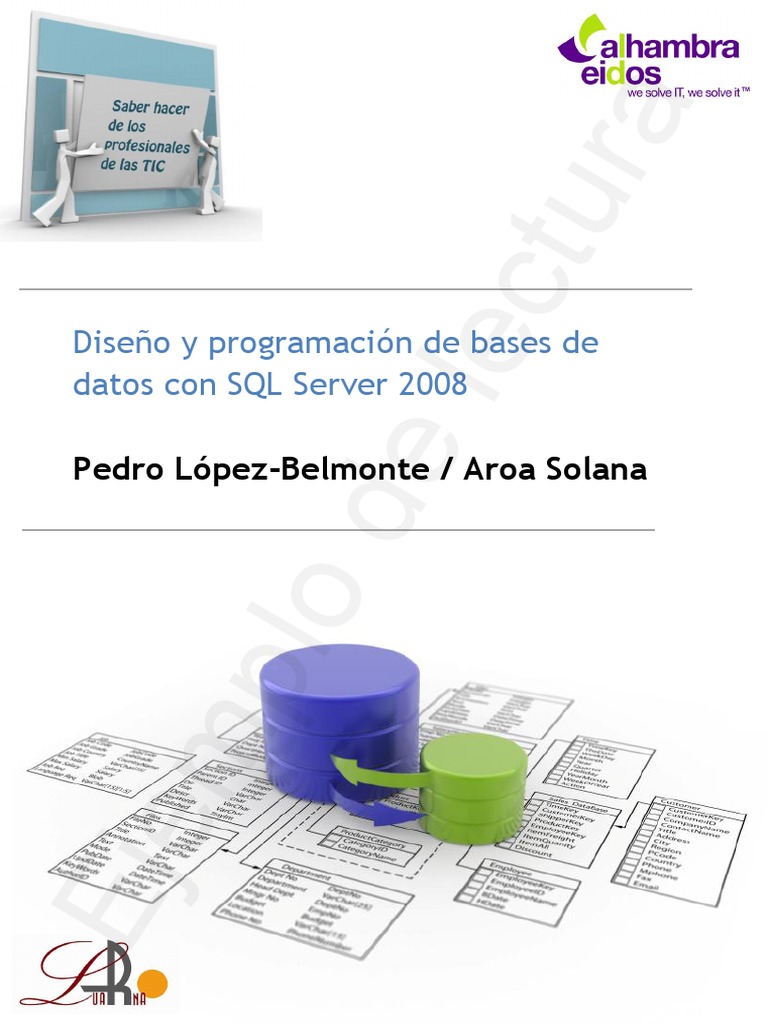 Diseño y Programación de Bases de Datos Con SQL Server 2008 (Ejemplo ...