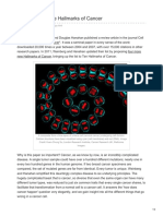 10 Hallmarks of Cancer Sci Amer Blog 2013