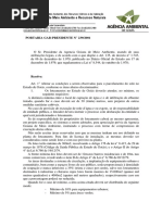 Portaria n. 239 AGMA 2001 Licenciamento Ambiental de Loteamentos Em Goiás