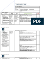 Plan. Unidad Matemática 4°