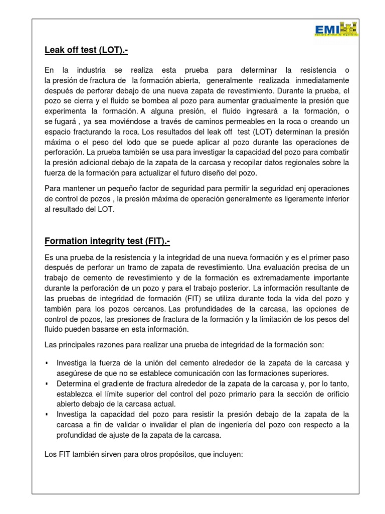 Lot Fit | PDF | Presión | Science